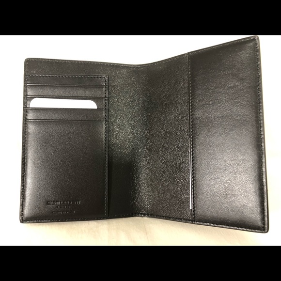 NIB SAINT LAURENT  PASSPORT  AND CARD HOLDER - Picture 3 of 5